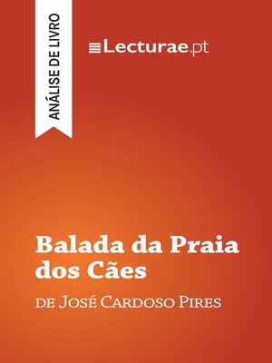 cover image of Balada da Praia dos Cães — José Cardoso Pires (análise de livro)